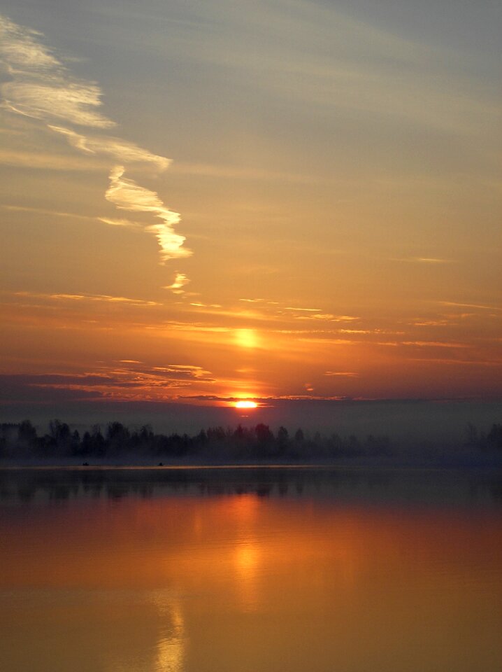 Sky beach early morning