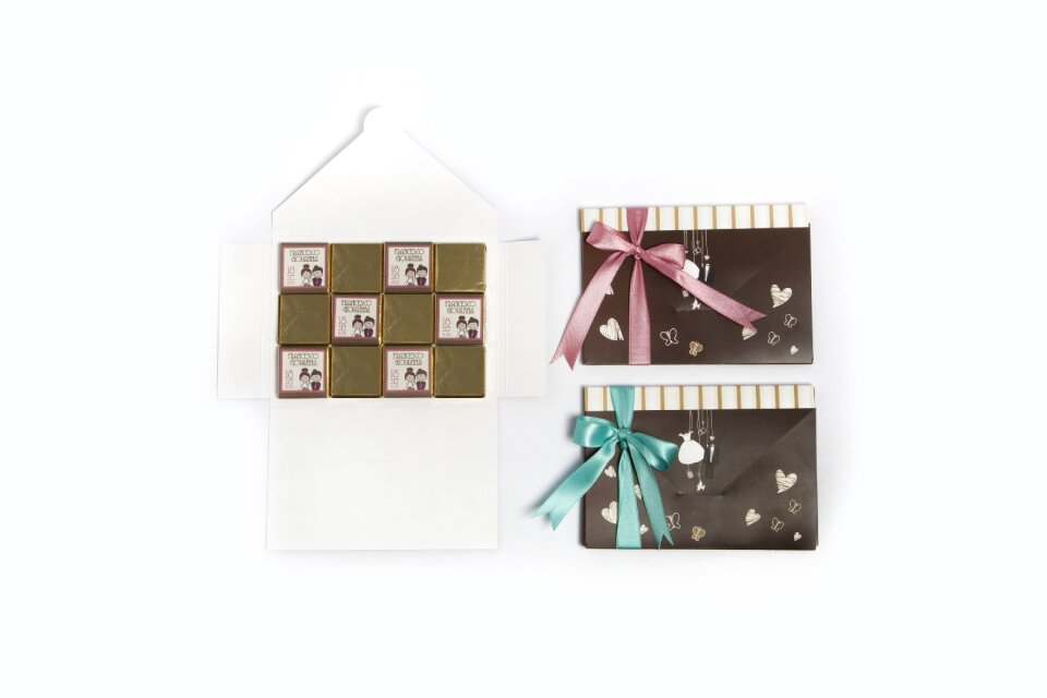 Confetti chocolate packaging