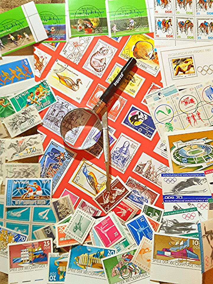 Collect magnifying glass arrangement