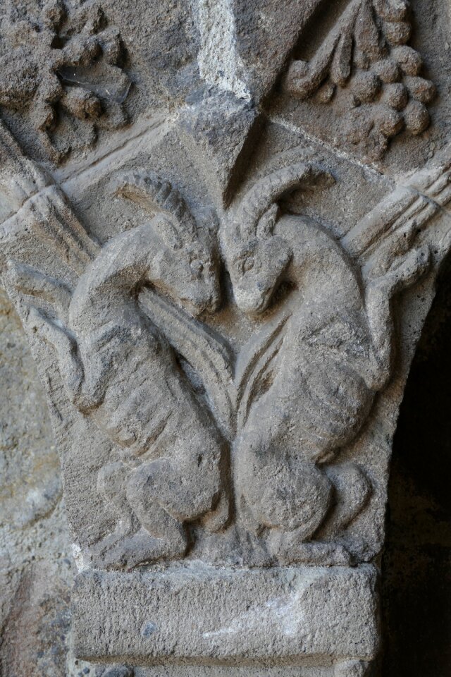Sculpture goat ram