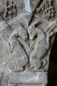 Sculpture goat ram