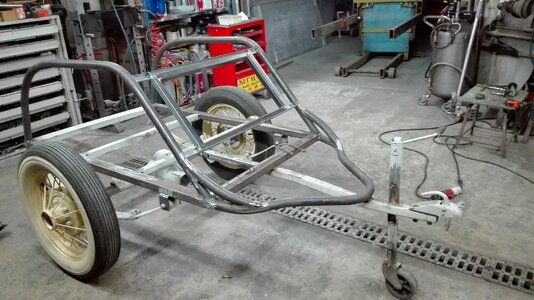 Trailer manufacturing frame