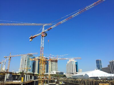 Building town sky