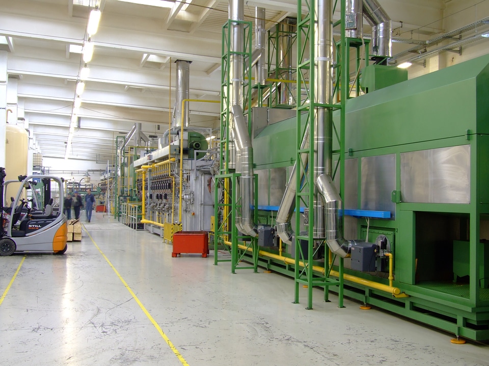 Machine production line the production of machine