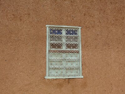 Window morocco clay wall window
