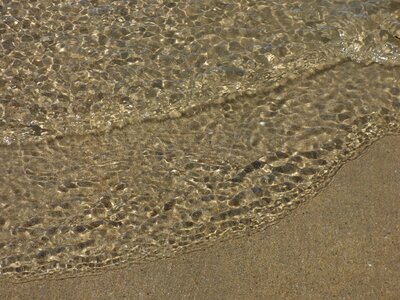 Waves ocean shore photo