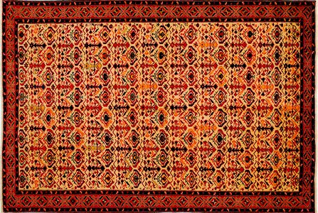Carpet orient hand-knotted