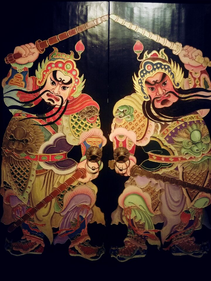 China door gods magic