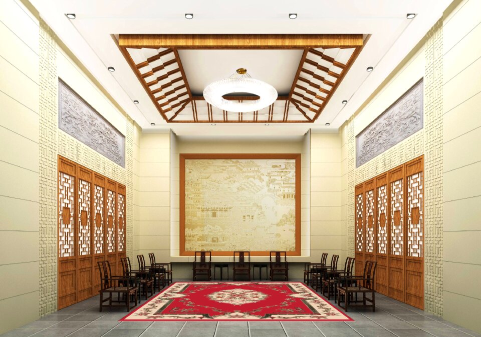 Chinese style effect picture big picture