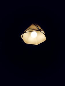 Dark light bulb bright