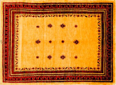 Carpet orient hand-knotted