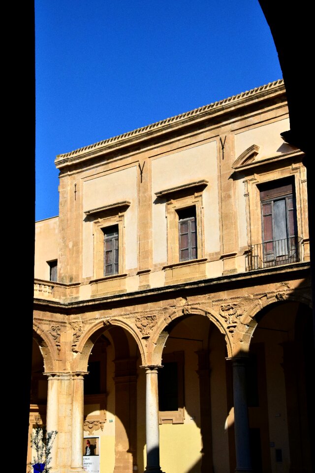 Building historically cloister photo