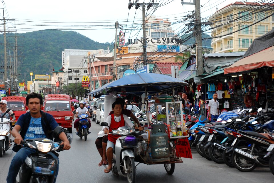 Thailand matvagn patong