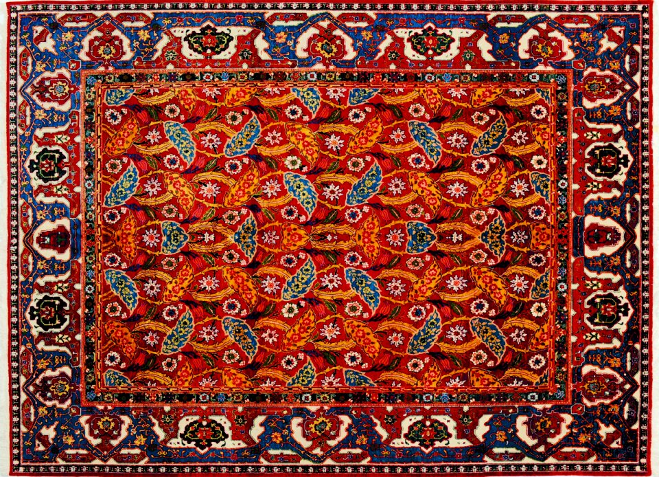 Carpet orient hand-knotted