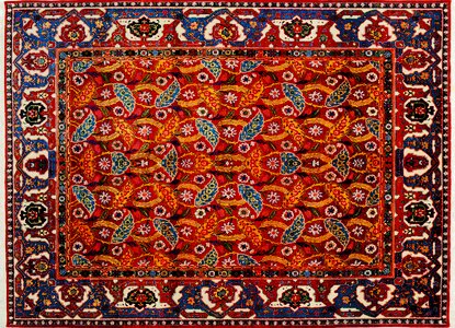 Carpet orient hand-knotted