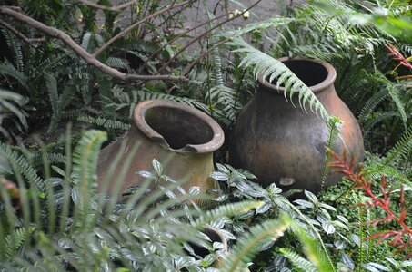 Old authentic clay