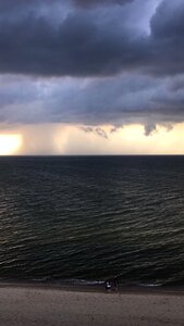 Sun landscape coast