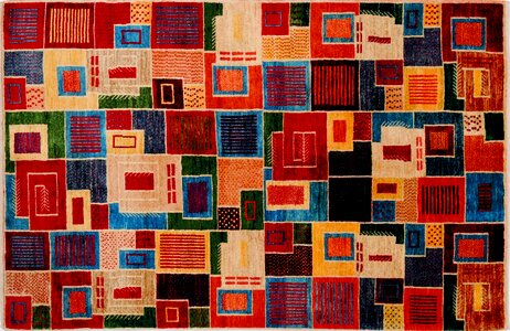 Carpet orient hand-knotted