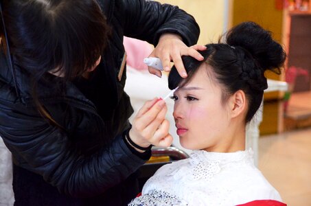 Bride makeup wedding