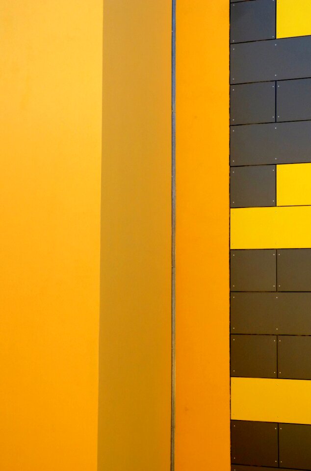Yellow house architecture