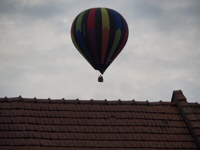 Balloon fire colorful