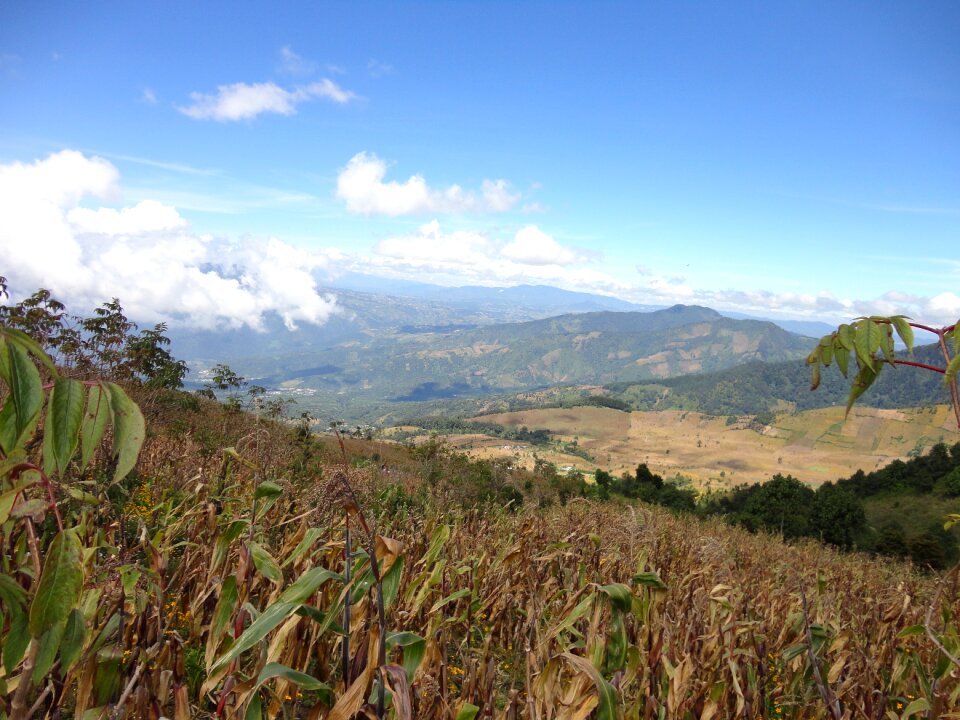 Guatemala volcano view volcan