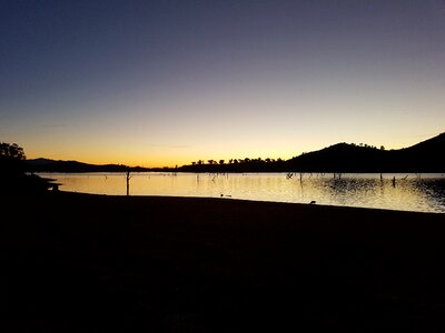 Water sky landscape photo