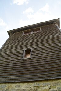 Guard tower sky photo