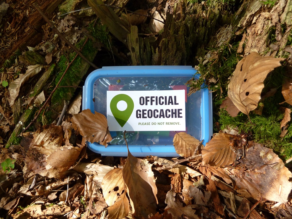 Small logbook hiding place