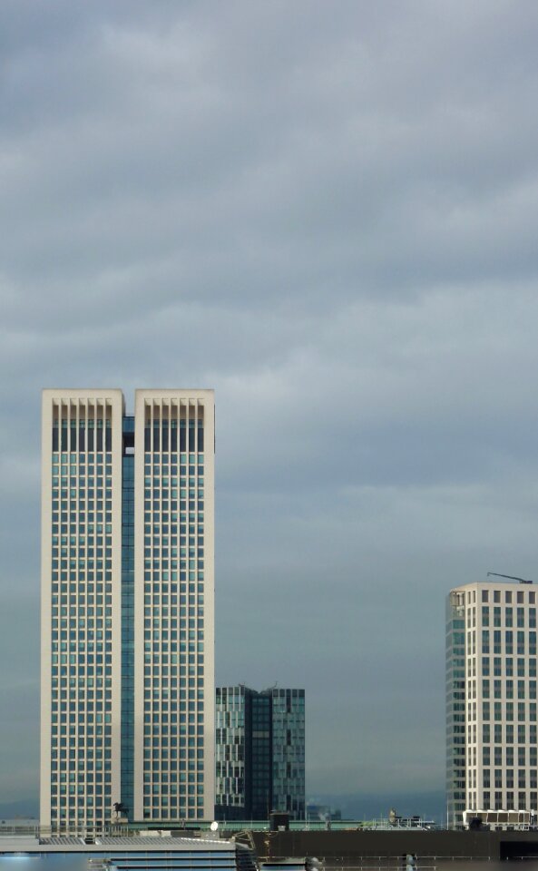 Frankfurt skyline city photo