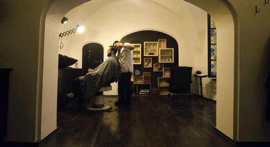 Haircut brown shopping