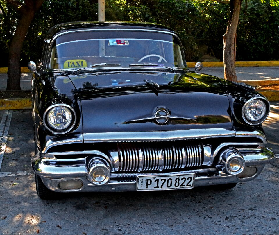 Chieftain antique taxi