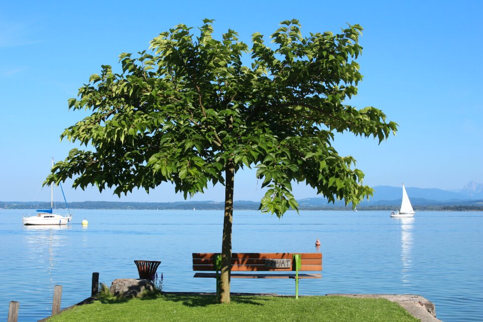 Chiemsee lake water