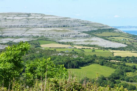 Clare ireland green rock photo