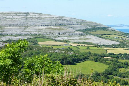 Clare ireland green rock