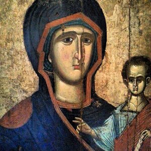Our lady icon greece