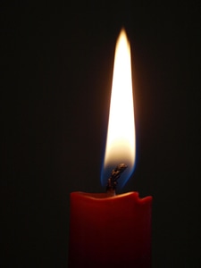 Cozy quiet flame