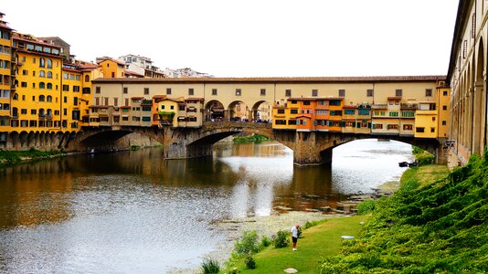 Florence bridge the ponte vecchio
