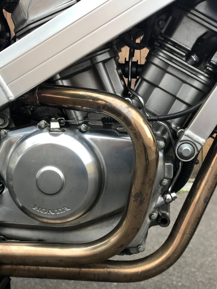 Machine two wheeled vehicle chrome