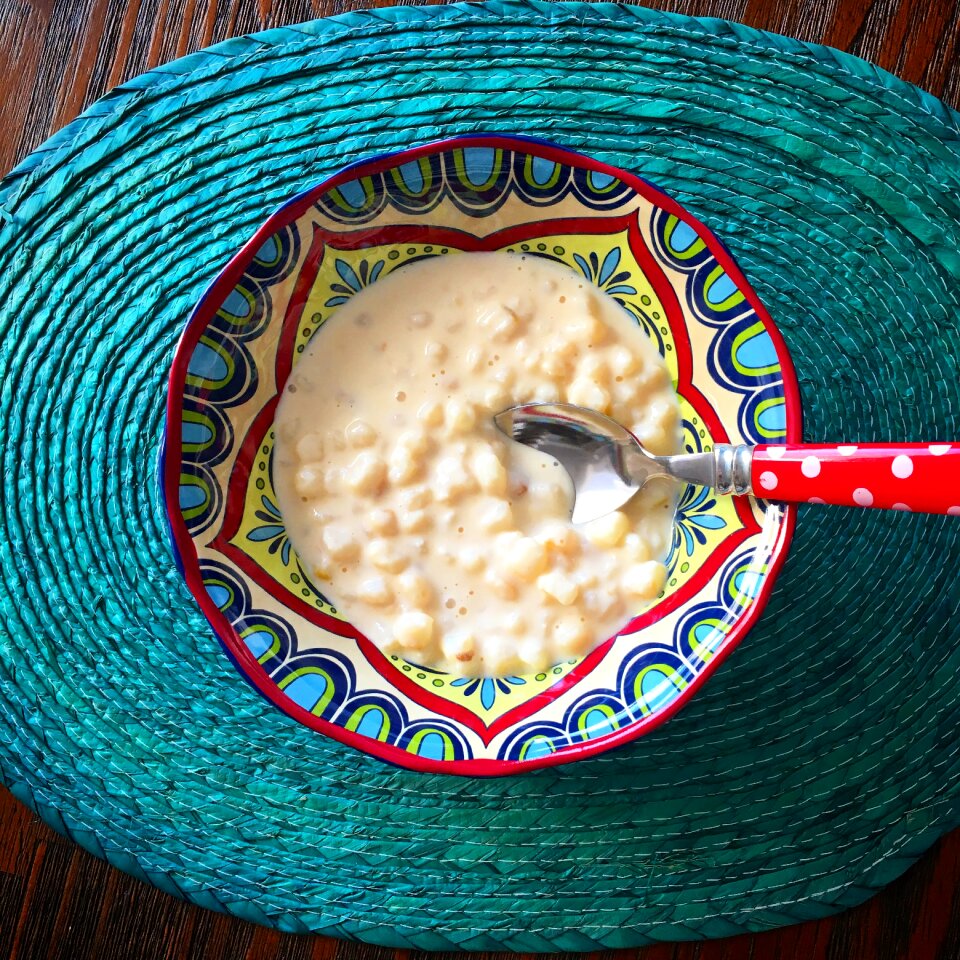 Corn dessert junina