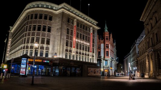 Leipzig city night