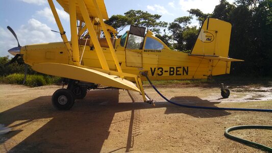 Turbine powered ag cat
