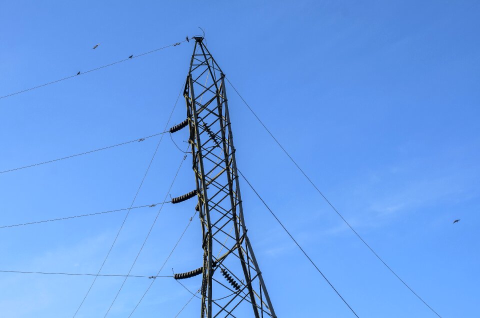 Industry wire silhouette