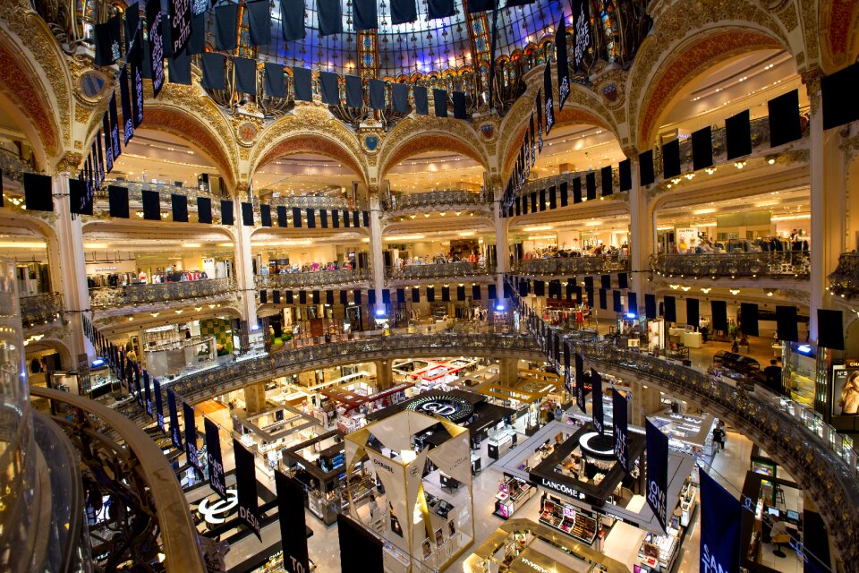 Shopping beauty luxury