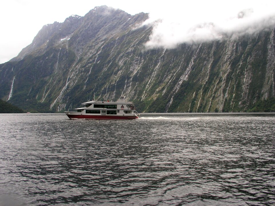 Milford sound fjord nature