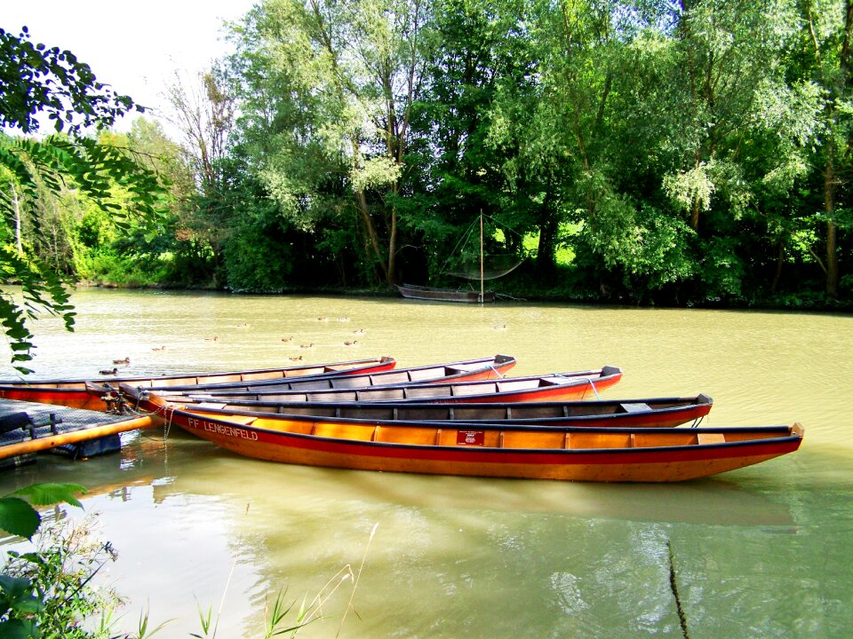 Boats river nature