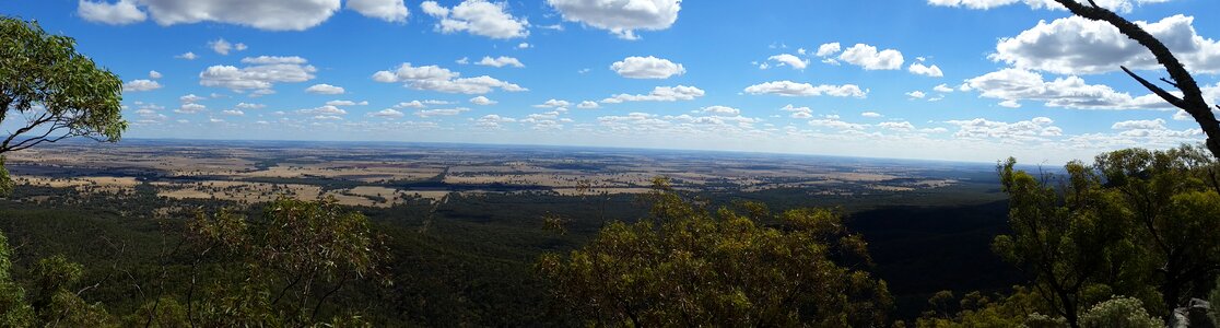 Farmland australian countryside