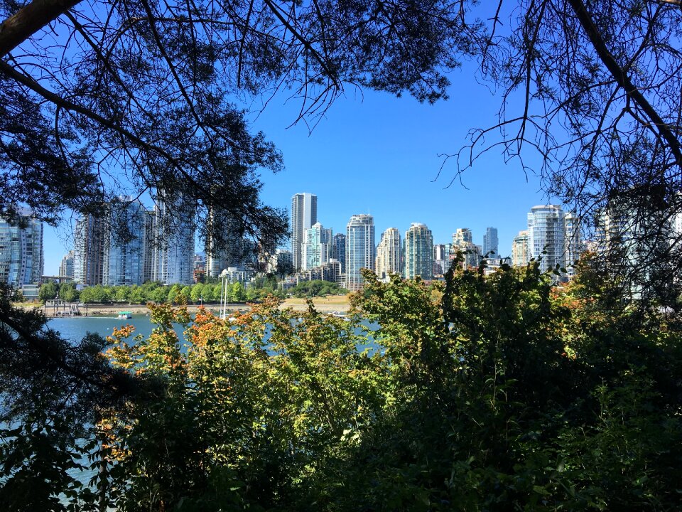 Canada travel skyline
