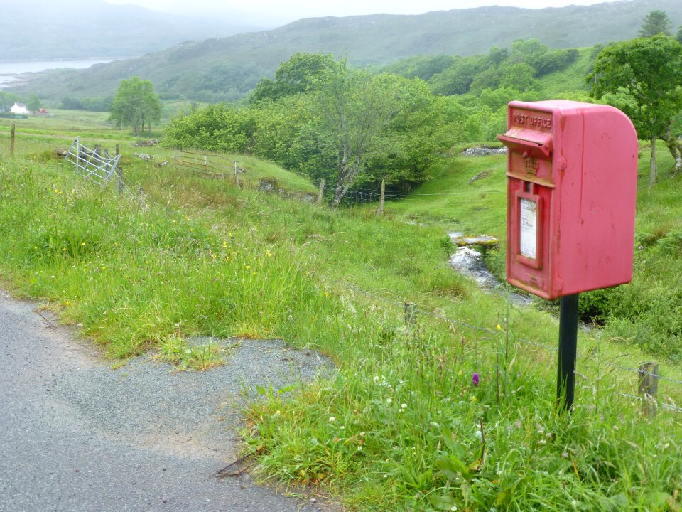 Scotland unusual letters box