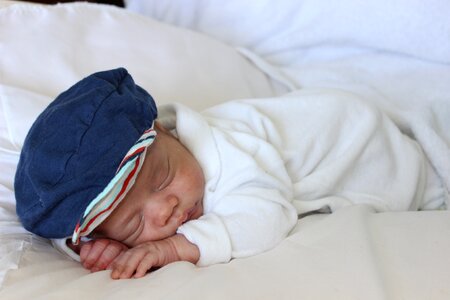 Boy newborn purity photo